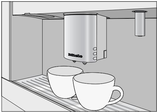 MIELE CVA6401BLANC - Deux doses - 1