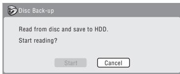 PIONEER DVR 440 HK - Sélectionnez 'start'. - 1