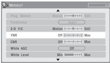 PIONEER DVR 440 HK - Sélectionnez le paramètre que vous désirez définir. - 1