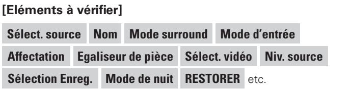 DENON AVR-3808SRE2 - Fonctionnement à partir de la télécommande principale - 10