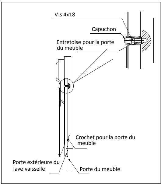 TECNOLEC TLVI 49 FULL - L'épaisseur de la porte du meuble ne doit pas dépasser 15 mm. - 2