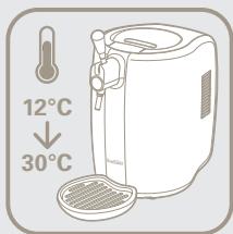 SEB 2796FD - Refroidissement du fût beertender - 3