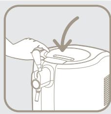 SEB 2796FD - Installer le fût "compatible beertender" à l'intérieur du système - 6