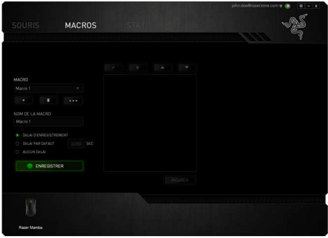 RAZER mAMBA CHROMA - Onglet alimentation - 3