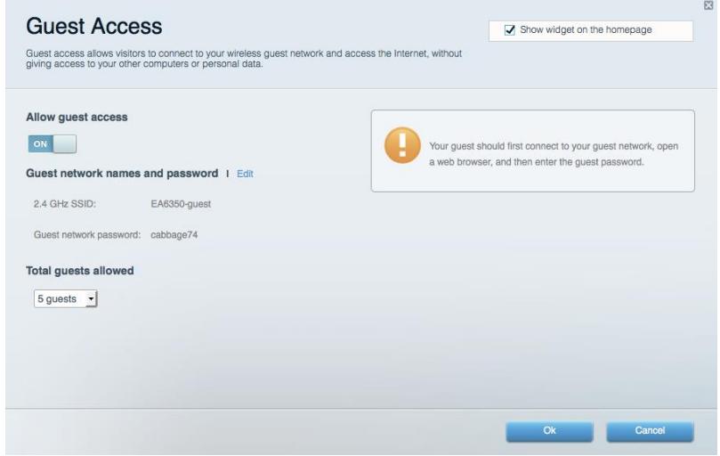 LINKSYS RTREA7500-EU - Accès aux invitations - 1