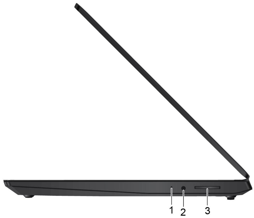 LENOVO 9145-14IGM - Vue du côté droit - 1