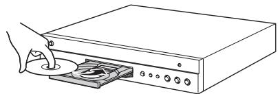 YAMAHA BS-S1067 - Chargement d'un disque - 1