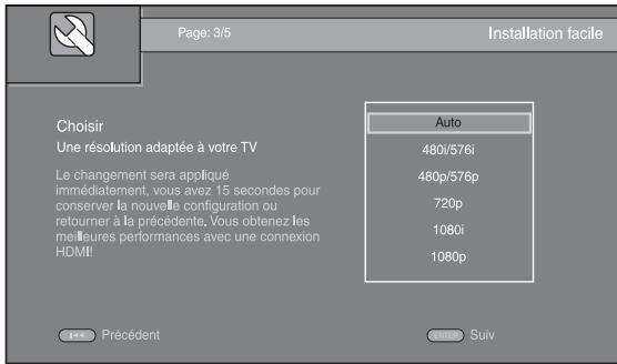 YAMAHA BS-S1067 - Preconfiguration à l'aide de Wizard Initial/Installation facile - 3