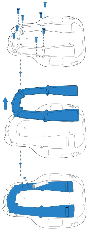 ECOVACS DEEBOT N8 PRO+ - Tube d'évacuation de la poussière - 1