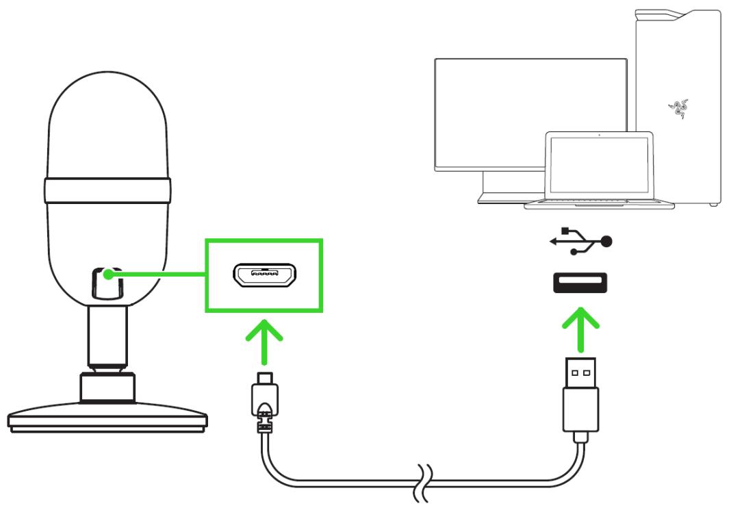 RAZER SirenV3MiniWhite - Configuration de votre MICRO - 2