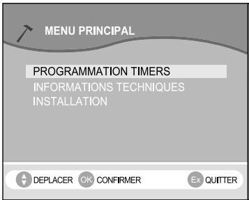 SAGEM ITD64FTAC - 7-12 Programmation TIMERS (non disposable sur ITD59 / ITD61) - 1