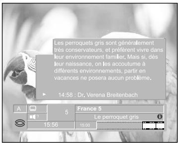 SAGEM ITD64FTAC - 7-3 Informations detaillees sur les programmes - 2