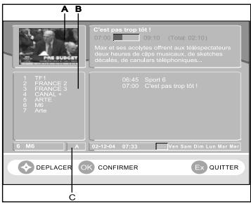 SAGEM ITD64FTAC - 7-9 GUIDE des programmes (non disponible sur itd59/itd61) - 1