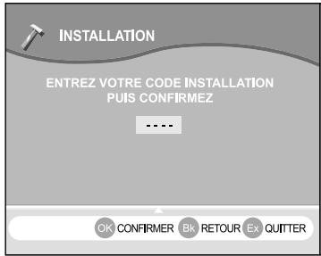 SAGEM ITD64FTAC - 5-1 Preparation / code d'installation - 2