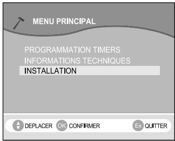 SAGEM ITD64FTAC - 5-1 Preparation / code d'installation - 1