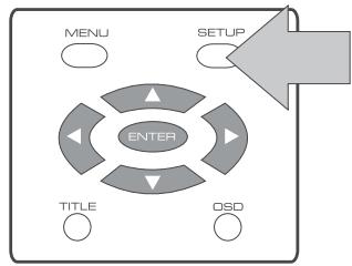 PEEKTON PK 6006 WHITE - Menu SETUP (paramètres de l'unité) - 1