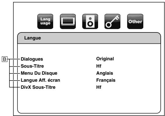 DENON DVD2500BT - Appuyez sur [SETUP] pour quitter. - 1