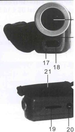 VIVITAR DVR 808 NOIR - Parties de l'appareil - 2