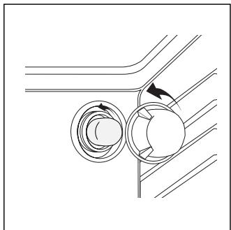 ARISTON C 65 P6 XF INOX - Remplacement de la lampe à l'intérieur du four - 1