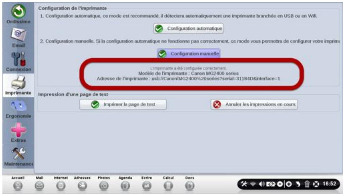 ORDISSIMO ORDi LUCiE 15.6/P3700 4GB SO0GB WiFi - Confirmation de la bonne installation - 1