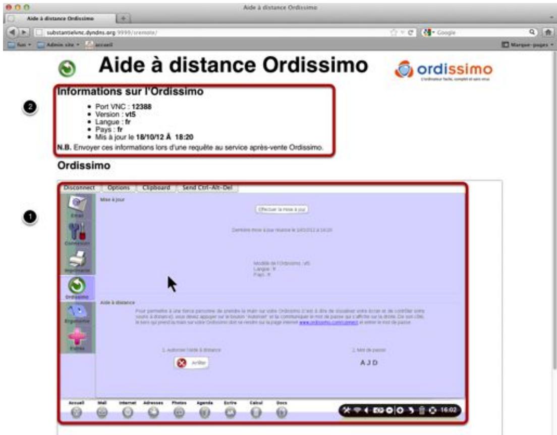 ORDISSIMO ORDi LUCiE 15.6/P3700 4GB SO0GB WiFi - 2) Méthode VNC - 1