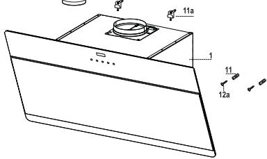 FABER CI1214 COCKTAIL 550 - Encombrement - 4