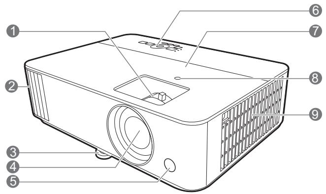 BENQ HCTH685I - Vue extérieure du projecteur - 1