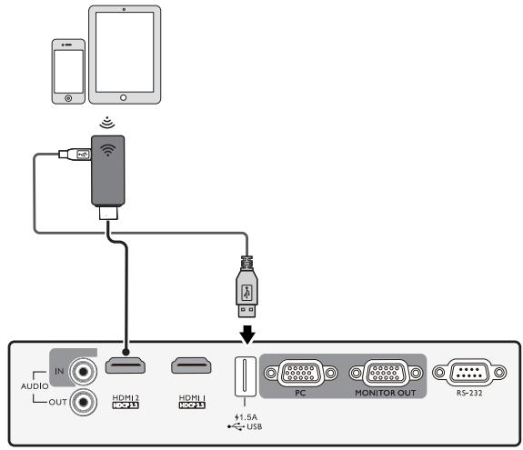 BENQ HCTH685I - Connexion des appareils intelligents - 1