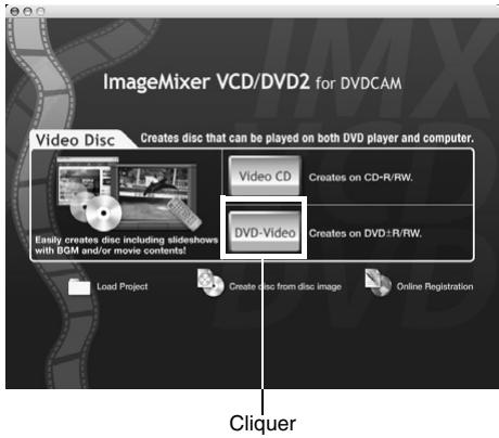 HITACHI DZ-HS301E - Démarrer imagemixer vcd/dvd2 et préparer les fichiers qui doivent être enregistrés. - 1