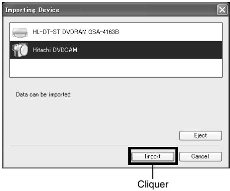 HITACHI DZ-HS301E - Visionnage d'images enregistrées sur le DISQUE dur/un DISQUE avec un ordinateur - 2