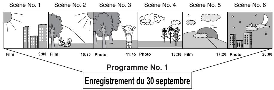 HITACHI DZ-HS301E - Qu'est-ce qu'un "programme"? - 1