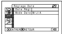 HITACHI DZ-HS301E - Réglage date - 1