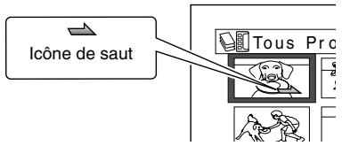 HITACHI DZ-HS301E - Lecture en omettant des SCENES (EFFET - SAUT) - 1