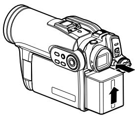 HITACHI DZ-HS301E - Retrait de la batterie - 1