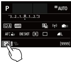 CANON EOS R10 - Exemple d'écran (contrôle rapide) - 1