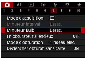 CANON EOS R10 - Minuteur bulb - 2