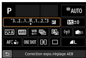 CANON EOS R10 - Sélectionnez un élément de réglage et réglez votre option préférée. - 2