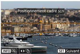 CANON EOS R10 - Déplacez le cadre de la scène. - 1