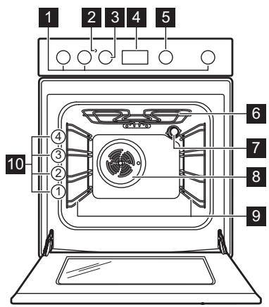 ELECTROLUX EKI544200W - Vue d'ensemble - 1