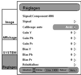 OPTOMAR HD81 - Ypbpr composant - 1