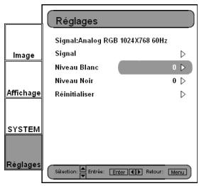 OPTOMAR HD81 - Commandes utilisées - 1