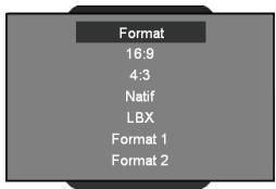 OPTOMAR HD81 - Commandes utilisées - 2