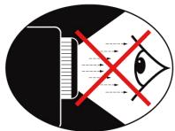 OPTOMAR HD81 - Avertissement de sécurité pour les yeux - 1