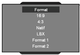 OPTOMAR HD81 - Commandes utilisées - 1