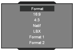 OPTOMAR HD81 - Commandes utilisées - 1