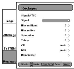 OPTOMAR HD81 - Commandes utilisées - 2