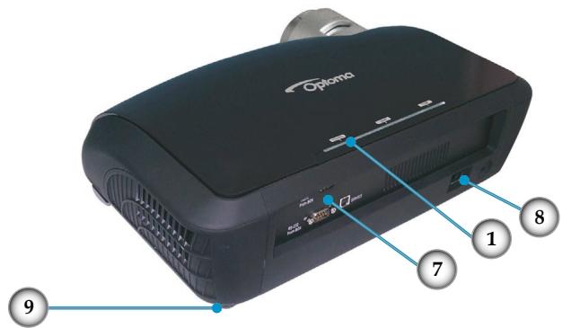 OPTOMAR HD81 - Partie projecteur - 2
