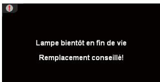OPTOMAR HD81 - Remplacement de la lampe - 1