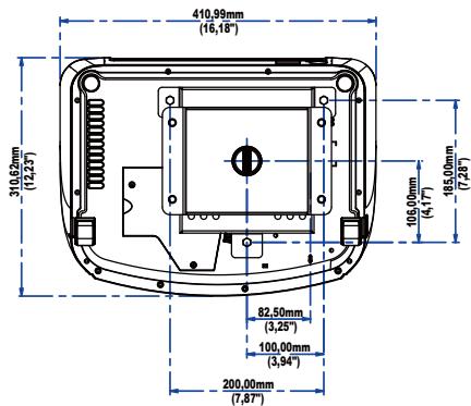OPTOMAR HD81 - Installation au plafond - 3