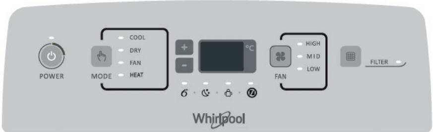 WHIRLPOOL CLIMATISEURPACB212HP - Récupération - 1